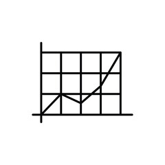 Business Analytics Outline Icon illustration