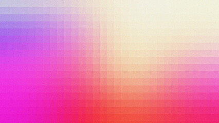 Abstract Grainy Pixel Gradient Background with Retro Noise Texture
