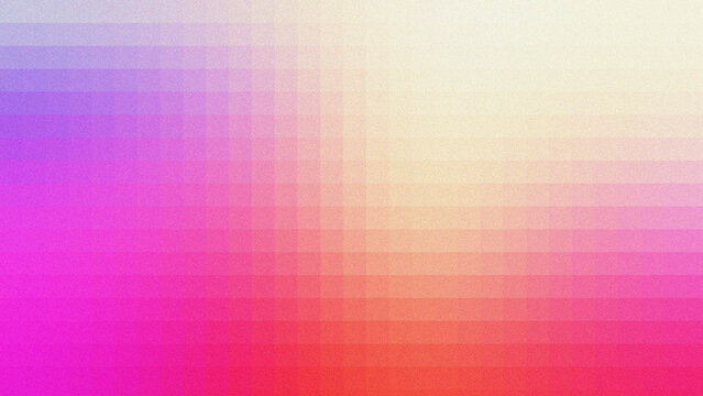 Abstract Grainy Pixel Gradient Background with Retro Noise Texture
