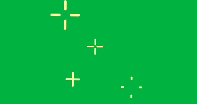Designers adding glowing plus-shaped icons on transparent background, boosting technology visuals
