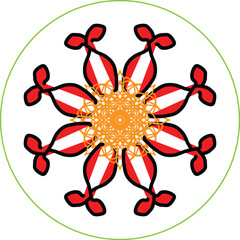 Creative flower design for your business