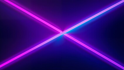 Neon Lights Pink Blue X Background