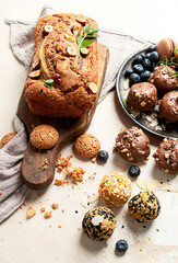 Different desserts