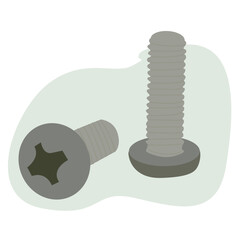 Bolt and nuts in the form