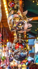 Christmas market ornaments