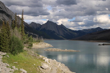 Summer Clouds Over The Lake