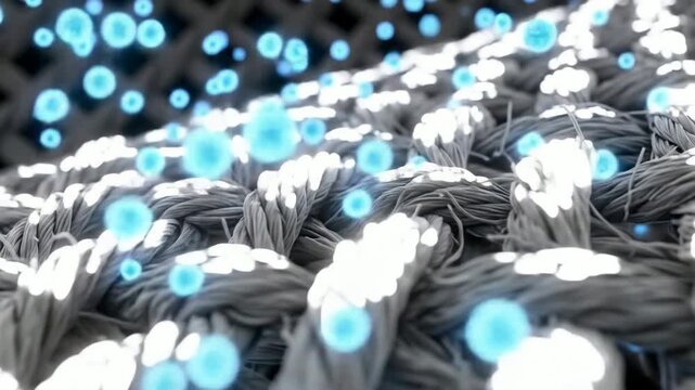 Absorbing Particles into Fabric: 4K Microscopic Fiber Protection