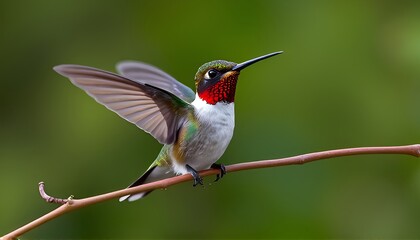 Fototapeta premium Hummingbird Small agile and trochilid bird