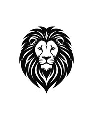 Lion head logo design