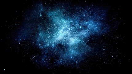 Fototapeta premium Deep space nebula with scattered stars.