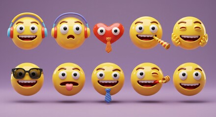 This is an image of a digital emoji icon with a clean and simple design.