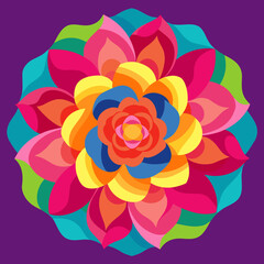 abstract flower background