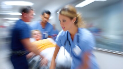 Medical Emergency Team Responds in Fast-Paced Hospital Environment