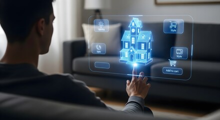 Augmented Reality for Halloween E-commerce, Virtual Haunted House Decoration.