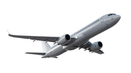 airplane isolated on white