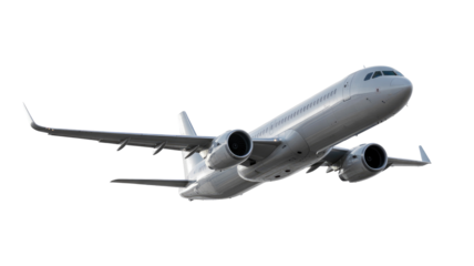 airplane isolated on white