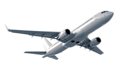 airplane isolated on white