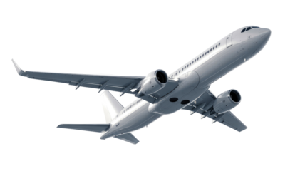 airplane isolated on white