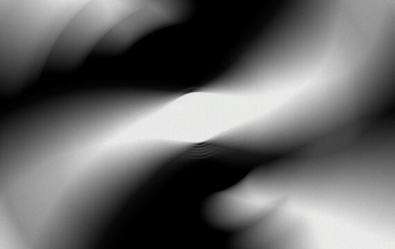 Dynamic Black and White Abstract Swirls | Monochromatic Visual Texture, radient blur effect