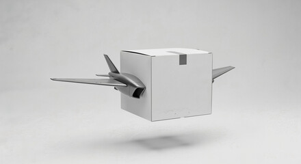 Order box has jet wings