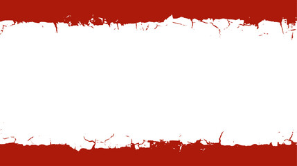 Red Grunge Border Frame Texture Background