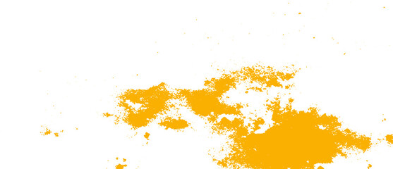 Yellow Paint Splatter Grunge Texture Background