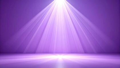Pastel Lavender Studio Spotlight A Minimalist Background for Creative Projects and Designs