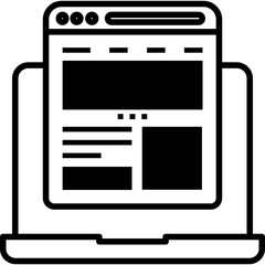 Obraz premium Corporate Website