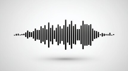 Audio wave icon. Frequency. Voice