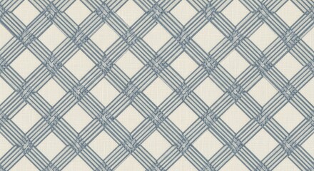 Geometric diagonal lattice pattern with subtle yellow accents and textured grids