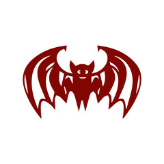 red devil with a big horns