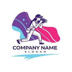 A female photographer capturing a moment with her camera and equipment