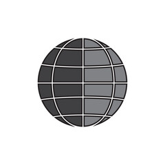 Globe Icon vector illustration, Go to web symbol icon, www symbol, Web icon, website, homepage icon set, earth clip art, globe symbol isolated white background