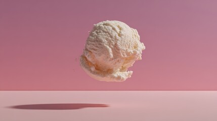 Joyful Mood Summer Dessert with Dripping Scoops