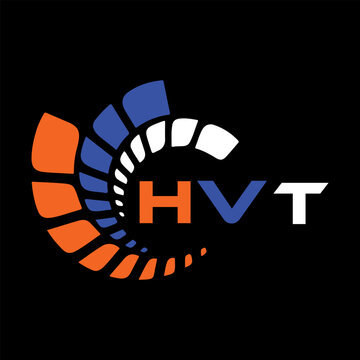 HVT letter design. HVT letter technology logo design. HVT Monogram logo design for an entrepreneur and business