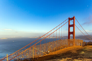 The locks on the bridge railing