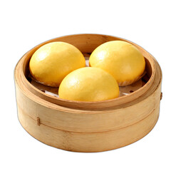 Golden Goodness: Appetizing Display of Savory Buns