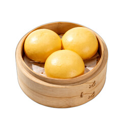 Bountiful Buns: Steaming Basket of Delectable Buns