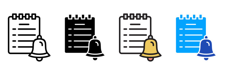 paperwork Icon Set Multiple Style Collection. Document, Folder, Clipboard, Pen, Pencil, Paper, File, Contract, Stamp, Envelope, Calendar, Checklist, Spreadsheet, Archive, Report, Signature, Receipt, I