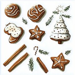 Elegant Red and Green Plaid Bow With Holly Leaves and Berries for Holiday Decor.