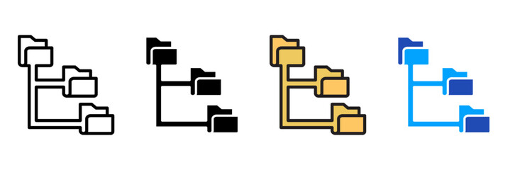 paperwork Icon Set Multiple Style Collection. Document, Folder, Clipboard, Pen, Pencil, Paper, File, Contract, Stamp, Envelope, Calendar, Checklist, Spreadsheet, Archive, Report, Signature, Receipt, I