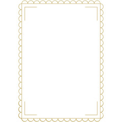 Christmas frame border gold luxury greeting card template background.