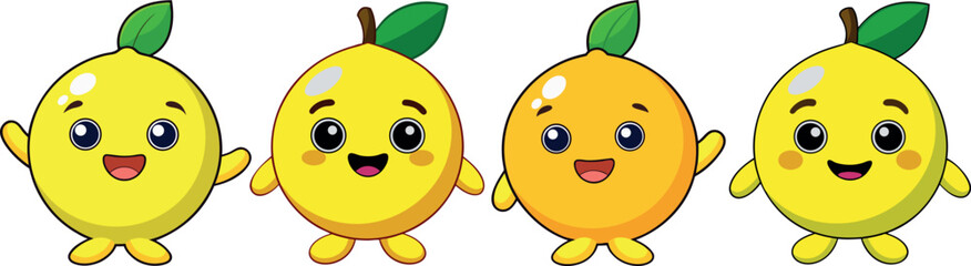 cartoon lemon illustration, cute lemon cartoon, funny lemon drawing, adorable fruit artwork, happy lemon vector, smiling lemon cartoon, baby lemon character, playful lemon clipart, child-friendly lemo