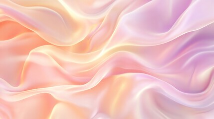 A soft and smooth abstract background with gradients of soft peach, light pink, and lavender, creating a peaceful and elegant atmosphere