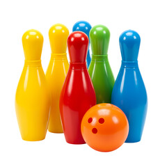 Colorful Plastic Bowling Set