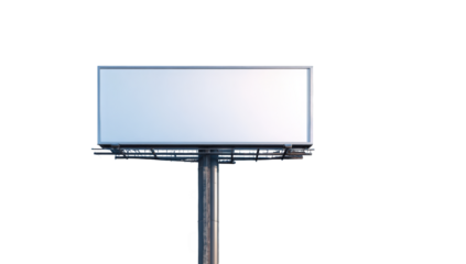 Empty billboard, digital rendering