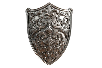 Ornate metallic shield (1)