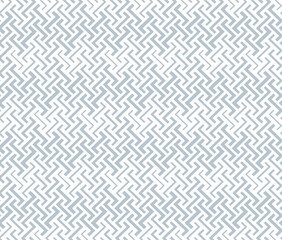 Abstract geometric pattern with stripes, lines. Seamless vector background. White and gray ornament. Simple lattice graphic design