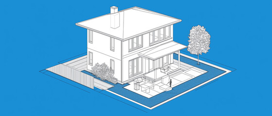 Isometric Side Projection: A precise isometric projection from a side-view angle