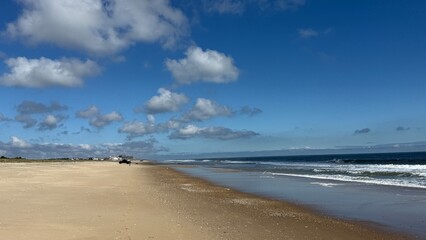 Endless Beach - a panorama view of the Bethany Beach coastal area and sandy beaches